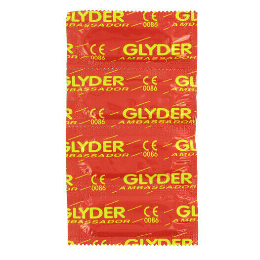 3 x Glyder Ambassador Male Condoms