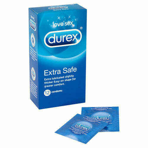 12 Pack Durex®  Extra Safe Condoms