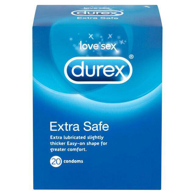 20 Pack Durex® Extra Safe Condoms