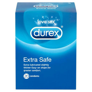 20 Pack Durex® Extra Safe Condoms