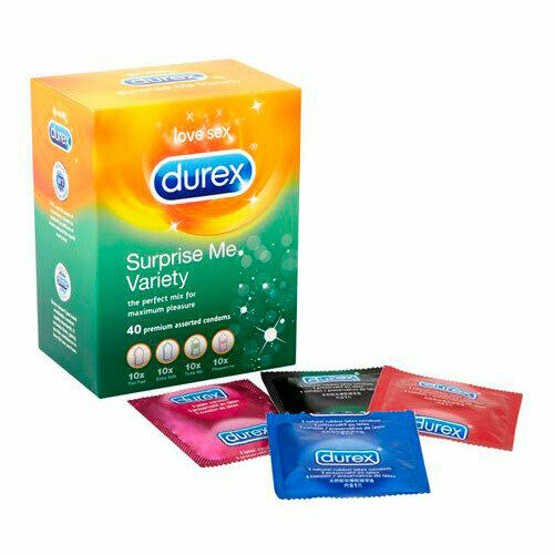 40 Pack Durex® Surprise Me Variety