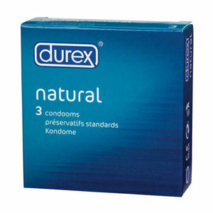 3 Pack Durex® Natural Condoms